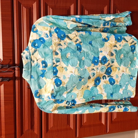 Ruby Rd. Button down shirt Size 4P - Picture 4 of 5